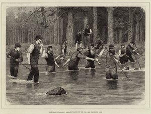 Esboços em Braemar, Salmon-Spearing no Dee